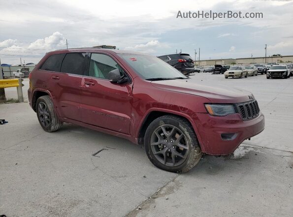 1C4RJEBGXMC738033 2021 JEEP GRAND Burgundy Առջևի աջ