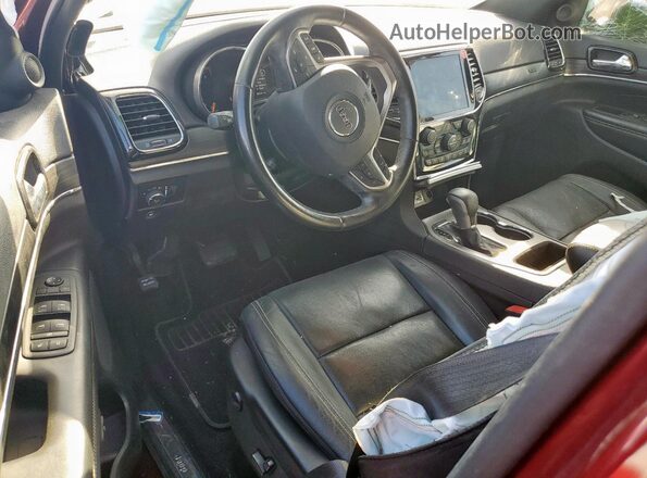 1C4RJEBGXMC738033 2021 JEEP GRAND Burgundy Առջևի վահանակի տեսք
