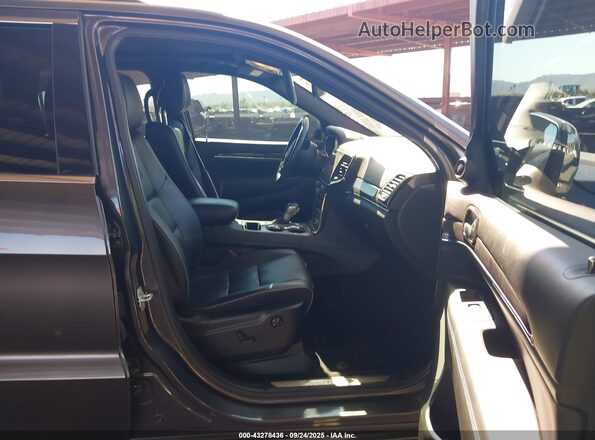 1C4RJECGXLC128839 2020 JEEP GRAND CHEROKEE Gray Вид салону спереду