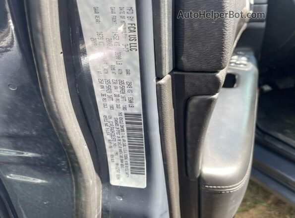 1C4RJFAG0HC851972 2017 JEEP GRAND CHER Blue Вид задньої частини салону