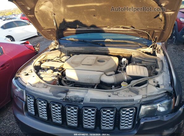 1C4RJFAG1MC550489 2021 JEEP GRAND CHEROKEE Gray Rear view