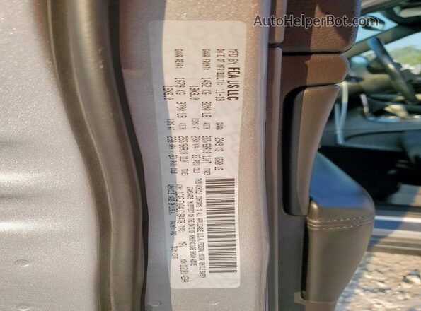 1C4RJFAG4LC184476 2020 JEEP GRAND Silver Вид наклейки з VIN-кодом