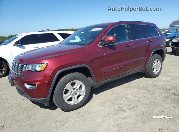 1C4RJFAG5HC754444 2017 JEEP GRAND CHER Maroon Tył lewy