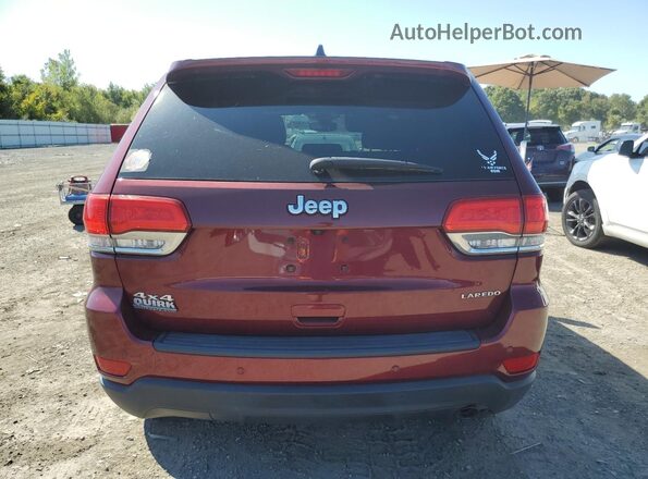 1C4RJFAG5HC754444 2017 JEEP GRAND CHER Maroon Widok wnętrza z przodu