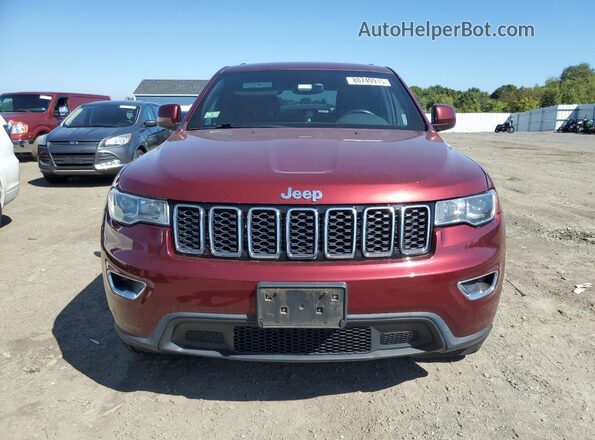1C4RJFAG5HC754444 2017 JEEP GRAND CHER Maroon Widok z tyłu