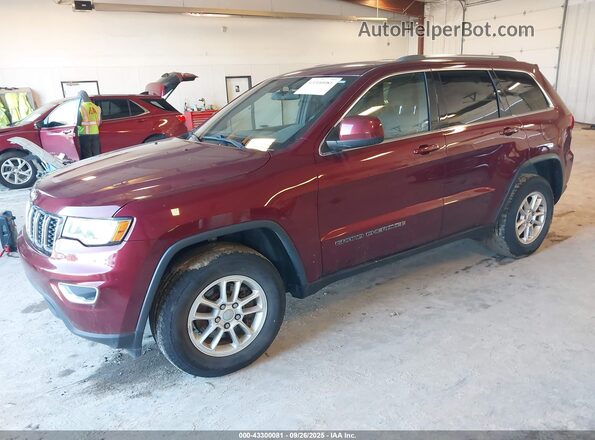 1C4RJFAG6LC158493 2020 JEEP GRAND CHEROKEE Maroon წინა მარცხენა ხედი სამი მეოთხედიდან