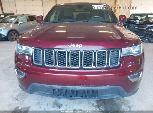 1C4RJFAG6LC158493 2020 JEEP GRAND CHEROKEE Maroon ხელსაწყოთა პანელის ხედი