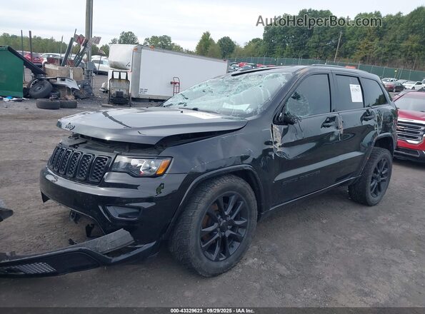 1C4RJFAG7LC157756 2020 JEEP GRAND CHEROKEE Черный Передняя левая четверть