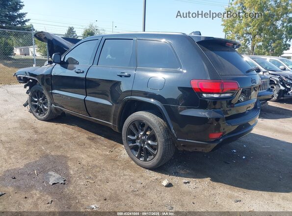 1C4RJFAG8MC889752 2021 JEEP GRAND CHEROKEE Черный Задняя левая четверть