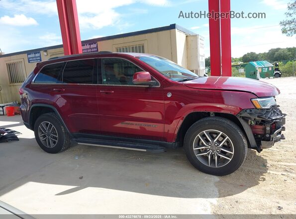 1C4RJFAGXLC254403 2020 JEEP GRAND CHEROKEE Burgundy Vista interior de 360 grados