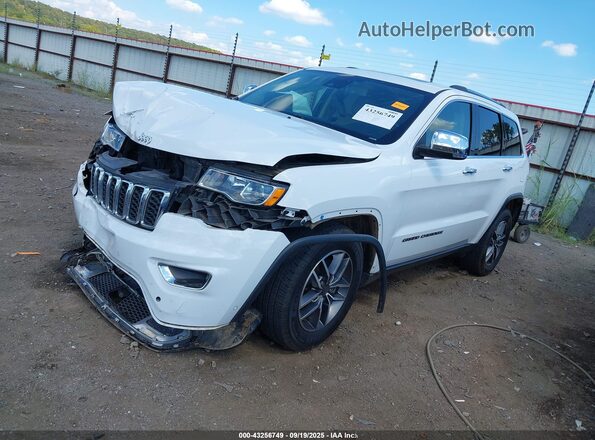 1C4RJFBG0MC683923 2021 JEEP GRAND CHEROKEE White წინა მარცხენა ხედი სამი მეოთხედიდან