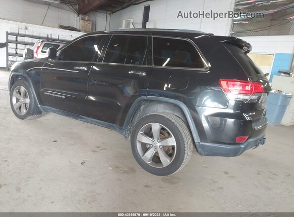 1C4RJFBG2GC461629 2016 JEEP GRAND CHEROKEE Black Rear left