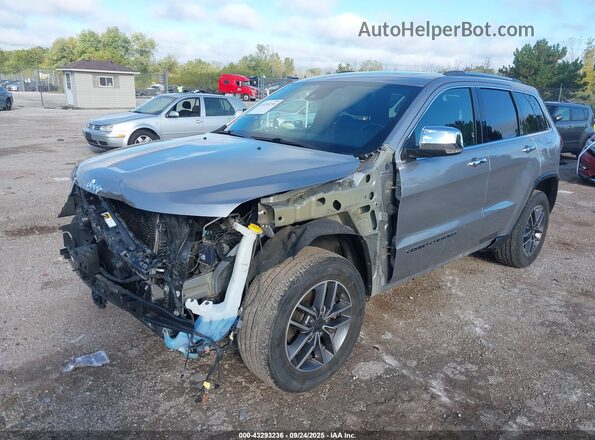 1C4RJFBG2LC256080 2020 JEEP GRAND CHEROKEE Silver Vista tres cuartos delantera izquierda