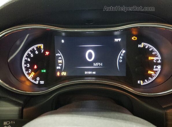1C4RJFBG3LC328033 2020 JEEP GRAND White Instrument cluster view