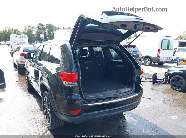 1C4RJFBG5JC251453 2018 JEEP GRAND CHEROKEE Black უკანა მარცხენა