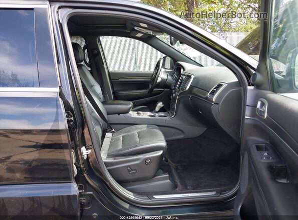 1C4RJFBG5JC251453 2018 JEEP GRAND CHEROKEE Black წინა სალონის ხედი