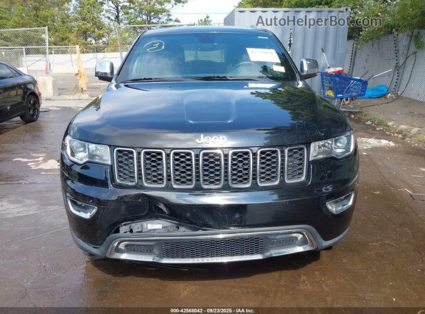 1C4RJFBG5JC251453 2018 JEEP GRAND CHEROKEE Black ხელსაწყოთა პანელის ხედი
