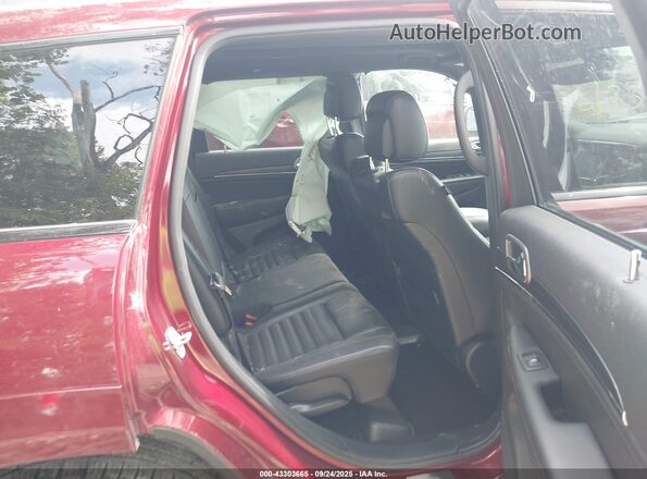 1C4RJFBG6LC207366 2020 JEEP GRAND CHEROKEE Red VIN კოდის სტიკერის ხედი