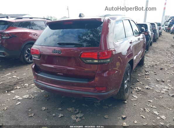 1C4RJFBG6LC207366 2020 JEEP GRAND CHEROKEE Red უკანა მარჯვენა