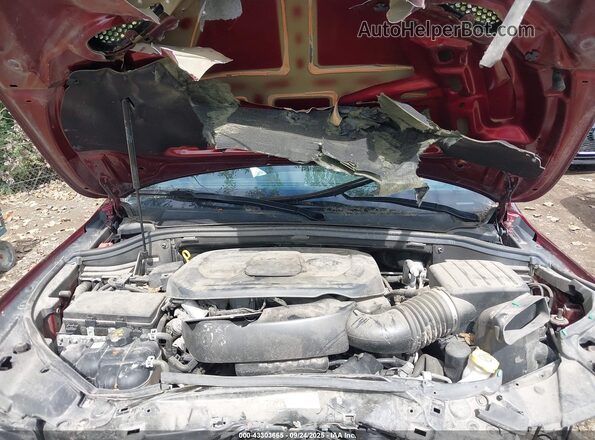 1C4RJFBG6LC207366 2020 JEEP GRAND CHEROKEE Red უკანა ხედი