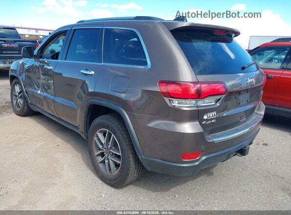 1C4RJFBG6LC357428 2020 JEEP GRAND CHEROKEE Brown Rear left