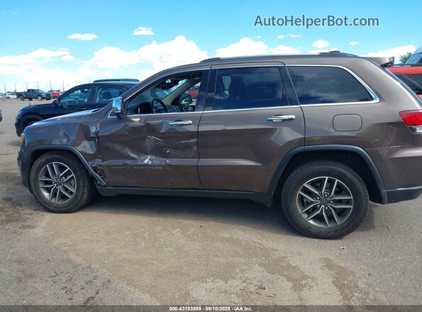 1C4RJFBG6LC357428 2020 JEEP GRAND CHEROKEE Brown 360 interior view
