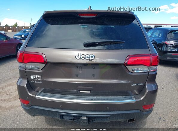 1C4RJFBG6LC357428 2020 JEEP GRAND CHEROKEE Brown 