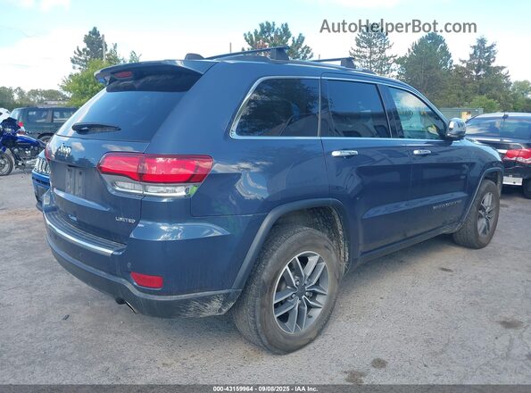 1C4RJFBG6MC766899 2021 JEEP GRAND CHEROKEE Синий Задняя правая четверть