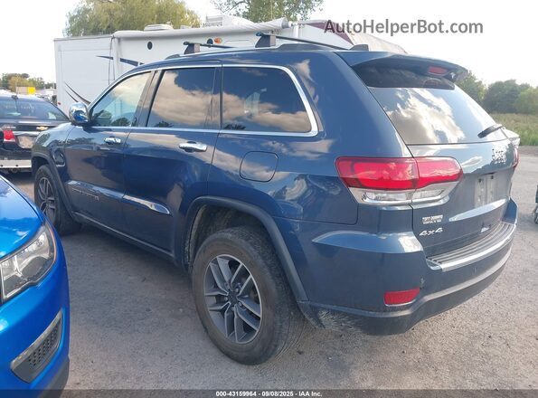 1C4RJFBG6MC766899 2021 JEEP GRAND CHEROKEE Синий Задняя левая четверть