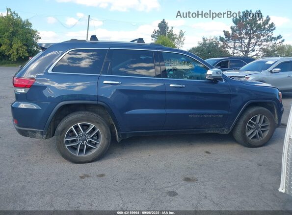 1C4RJFBG6MC766899 2021 JEEP GRAND CHEROKEE Синий Вид задней части салона