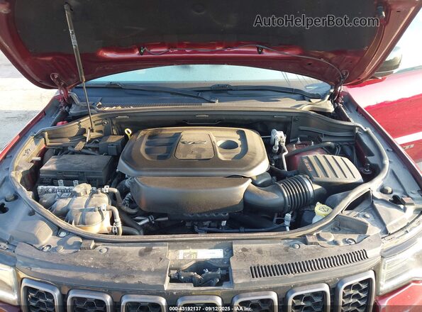 1C4RJFBG9LC239146 2020 JEEP GRAND CHEROKEE Red უკანა ხედი