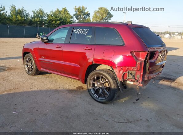 1C4RJFBG9LC239146 2020 JEEP GRAND CHEROKEE Red უკანა მარცხენა