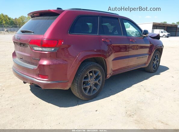 1C4RJFBGXLC304151 2020 JEEP GRAND CHEROKEE Maroon Trasero derecho