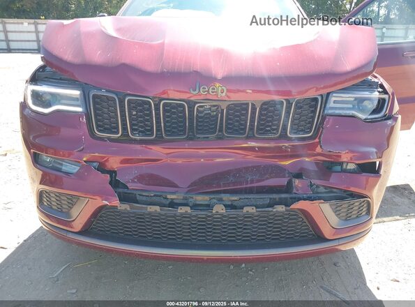 1C4RJFBGXLC304151 2020 JEEP GRAND CHEROKEE Maroon Vista frontal