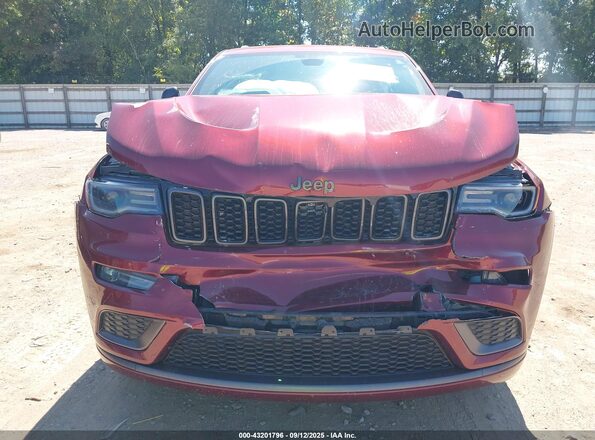 1C4RJFBGXLC304151 2020 JEEP GRAND CHEROKEE Maroon Vista del cuadro de instrumentos