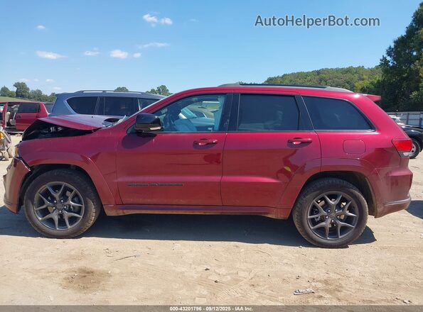 1C4RJFBGXLC304151 2020 JEEP GRAND CHEROKEE Maroon Vista interior de 360 grados