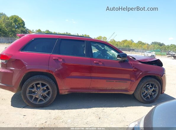 1C4RJFBGXLC304151 2020 JEEP GRAND CHEROKEE Maroon Vista interior trasera