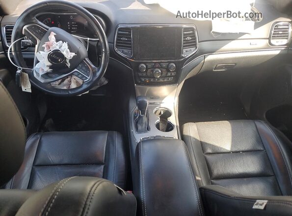 1C4RJFBGXMC672444 2021 JEEP GRAND Черный Вид панели приборов