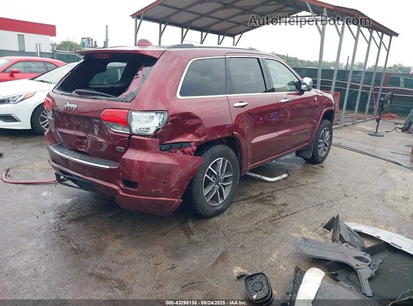 1C4RJFCG4MC757830 2021 JEEP GRAND CHEROKEE Burgundy Tył prawy