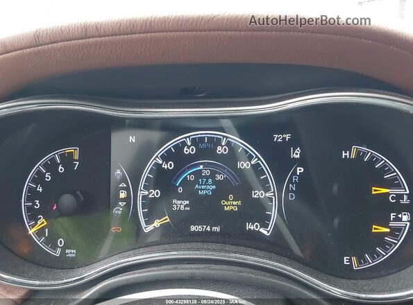 1C4RJFCG4MC757830 2021 JEEP GRAND CHEROKEE Burgundy Widok tylnych siedzeń