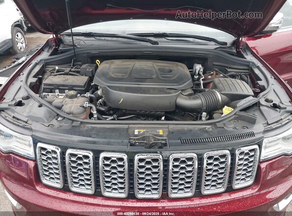 1C4RJFCG4MC757830 2021 JEEP GRAND CHEROKEE Burgundy Widok z tyłu