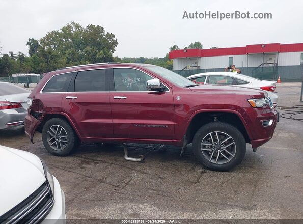 1C4RJFCG4MC757830 2021 JEEP GRAND CHEROKEE Burgundy Widok wnętrza 360 stopni