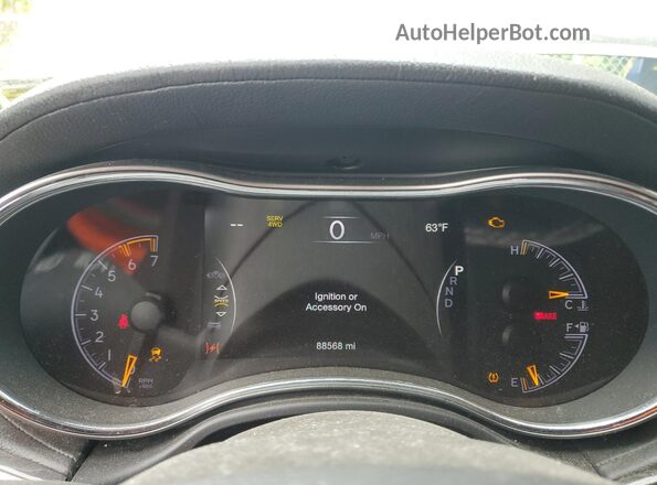 1C4RJFCT4KC541664 2019 JEEP GRAND Gray Dashboard view