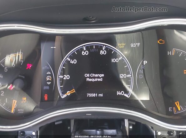 1C4RJFJT5KC848831 2019 JEEP GRAND CHEROKEE Black Հետևի նստատեղերի տեսք