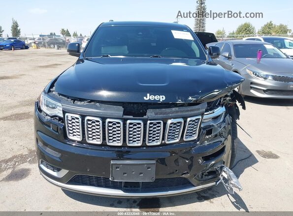 1C4RJFJT5KC848831 2019 JEEP GRAND CHEROKEE Black Սարքավորումների վահանակի տեսք