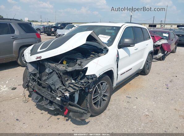 1C4RJFLG5LC207356 2020 JEEP GRAND CHEROKEE White Առջևի ձախ երեք քառորդ տեսարան