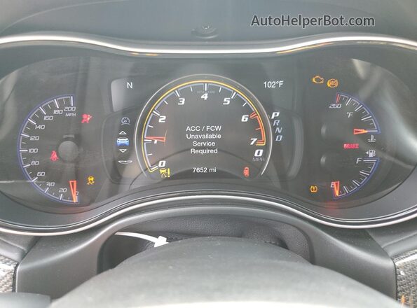 1C4RJFN94MC605884 2021 JEEP GRAND Black Вид щитка приладів