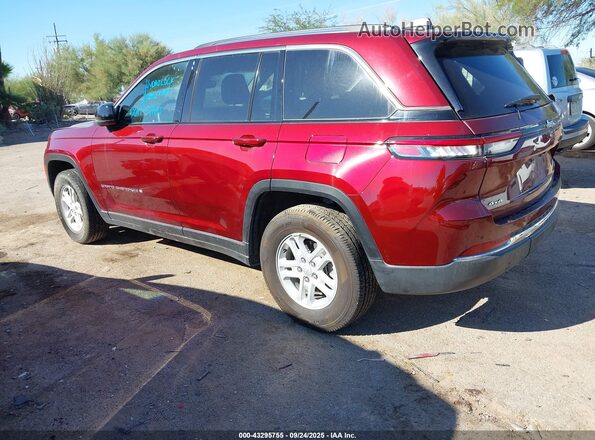 1C4RJHAG0PC622427 2023 JEEP GRAND CHEROKEE Maroon Задня ліва чверть