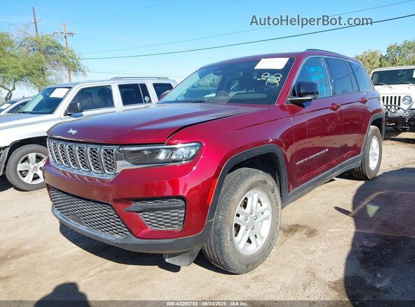 1C4RJHAG0PC622427 2023 JEEP GRAND CHEROKEE Maroon Вид спереду
