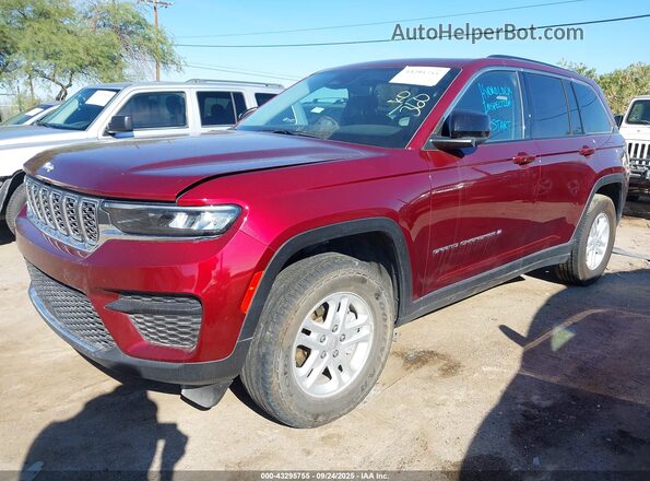 1C4RJHAG0PC622427 2023 JEEP GRAND CHEROKEE Maroon Передня ліва чверть